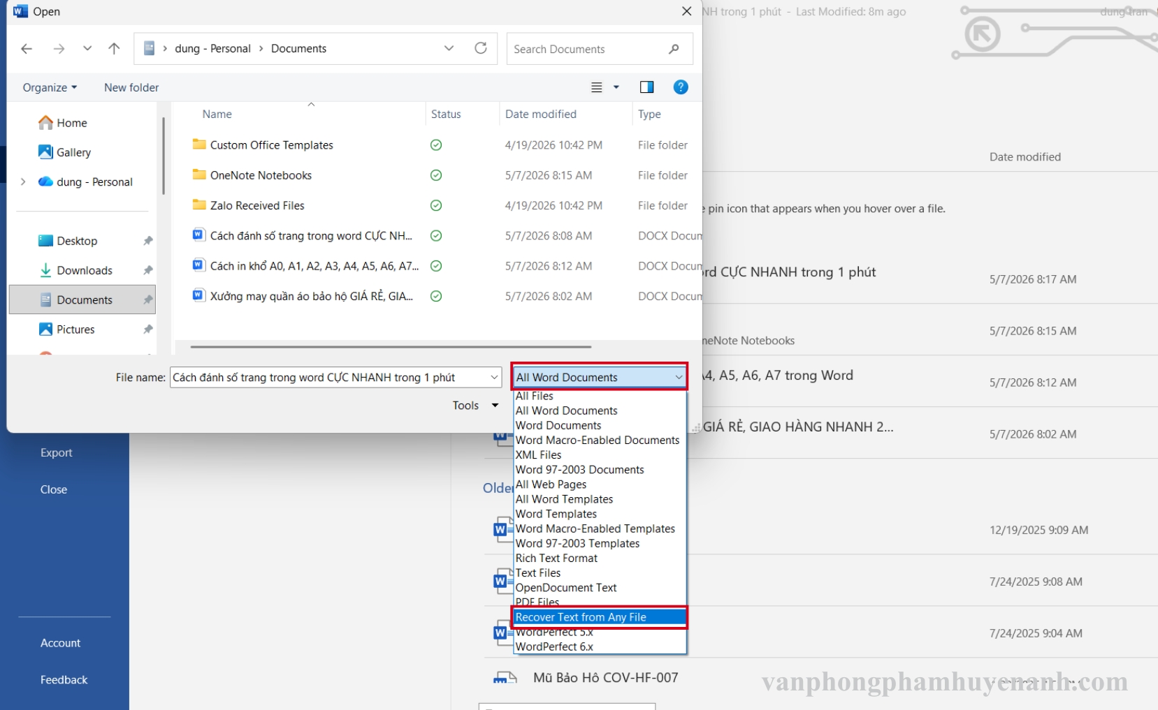 Chon-recover-text-from-any-file