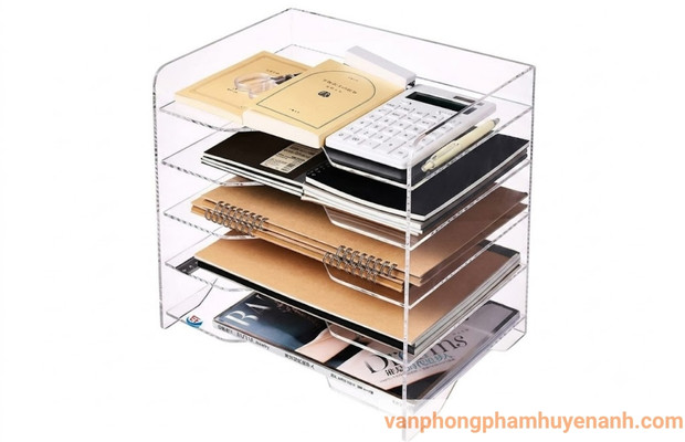 khay đựng tài liệu bằng mica lựa chọn hàng đầu cho văn phòng