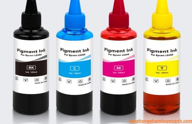 Mực Pigment tạo lớp màu bền vững với khả năng chống phai và độ bền cao