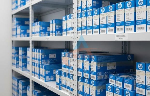 Văn phòng phẩm Huyền Anh cung cấp mực máy in HP chính hãng, đa dạng mã mực