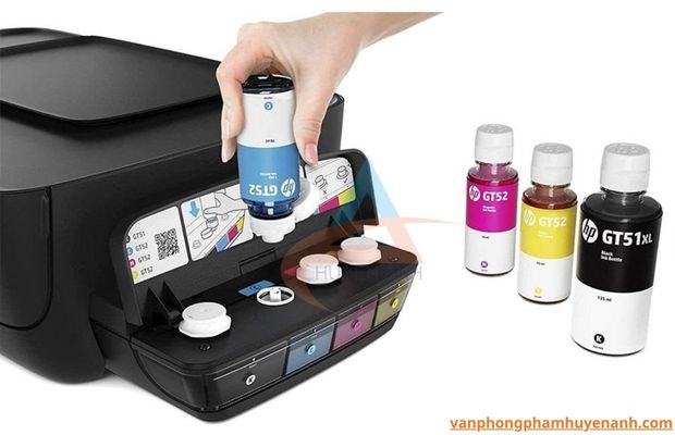 Mực nạp cho hệ thống mực liên tục giúp máy in HP đáp ứng nhu cầu in ấn số lượng lớn 