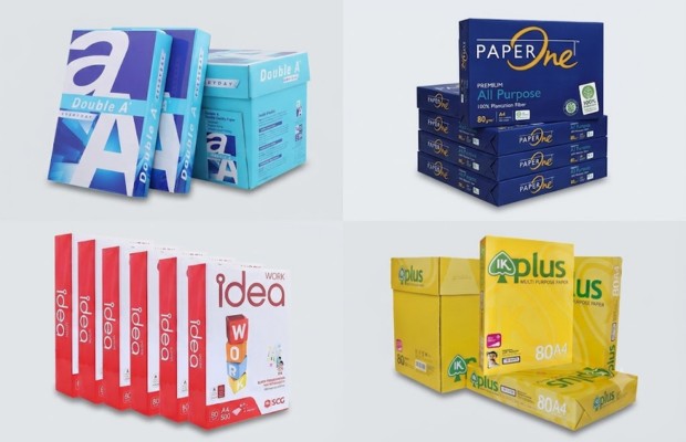 Một thùng giấy A4 tiêu chuẩn gồm 5 ram (2.500 tờ)
