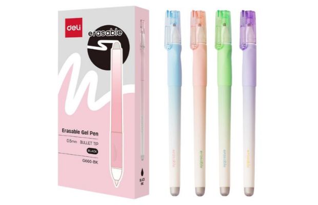 Bút gel xóa được Deli