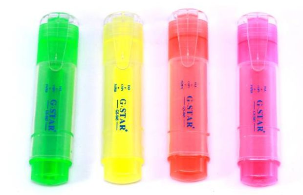 Bộ bút highlight Gstar đa màu, đáp ứng nhu cầu đánh dấu và ghi chú hằng ngày