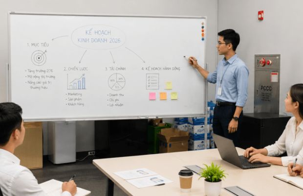 Bút lông bảng được sử dụng linh hoạt trong giảng dạy, họp và quản lý công việc 