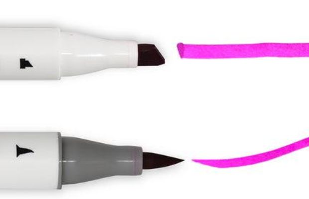 Các dòng bút marker được phân loại theo ngòi bút marker