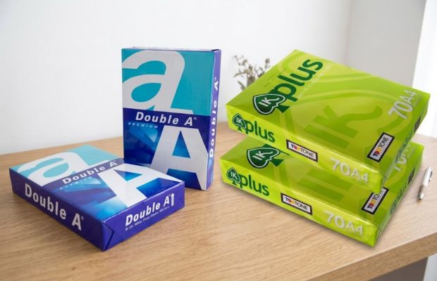 Giấy IK Plus và Double A