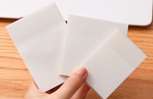 Giấy note nhựa PET 