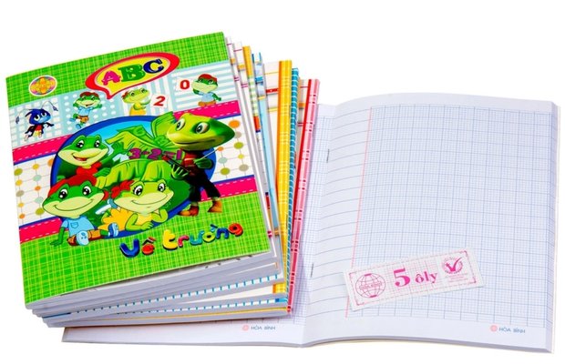 Vở ABC Hòa Bình 5 ô ly vuông