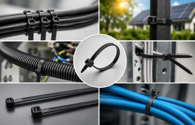 Dây rút nhựa có độ bền cao, khóa chắc và dễ sử dụng
